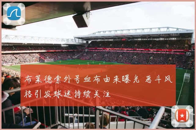 布莱德索外号血布由来曝光 恶斗风格引发球迷持续关注